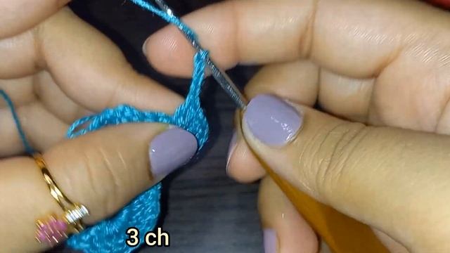 Easy and Fast Crochet lace/crochet lace tutorial for beginners #crochettutorial