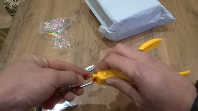 Посылка с AliExpress для рыбалки на хищника. смотреть онлайн