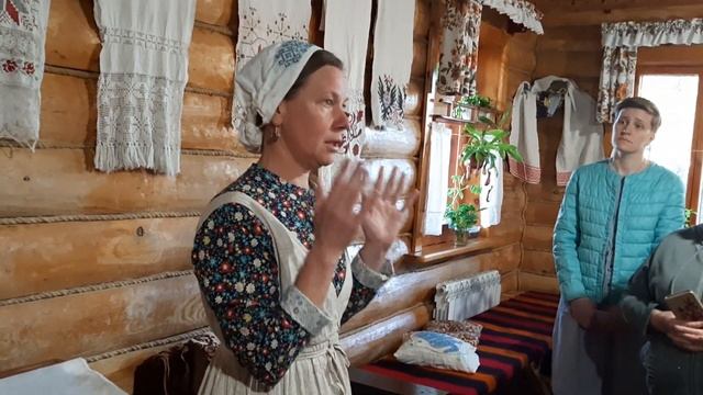 Выставка рушников в гостевом доме Кержацкие палаты с.Солоновка