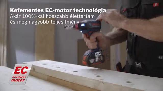 Bosch GDX 18V-EC Professional Akkus ütvecsavarozó смотреть онлайн