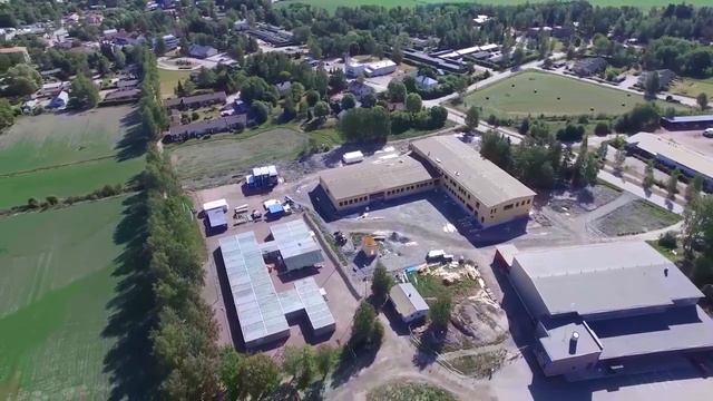 FinnCottage.ru / Строительство здания школы. Клееный брус 3 этап # смотреть онлайн