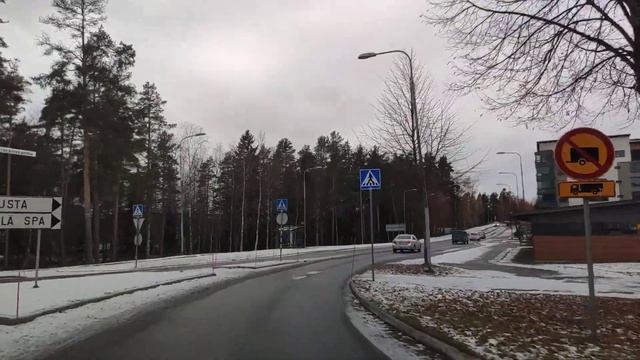 2019.11.01. Погода Петербург. Финская граница - ИМАТРА..