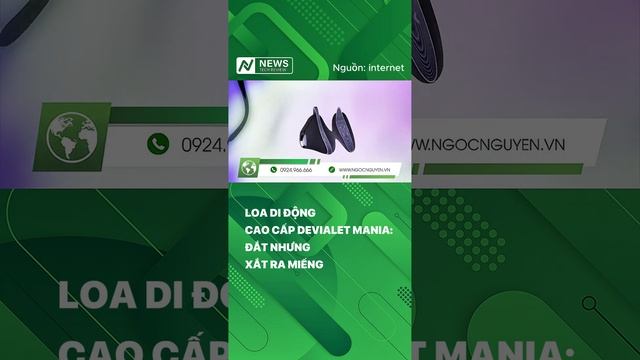 TRÊN TAY LOA DI ĐỘNG CAO CẤP DEVIALET MANIA: ĐẮT NHƯNG XẮT RA MIẾNG #ngocnguyenstore смотреть онлайн