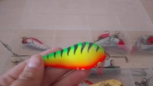 обзор на мои приманки для спиннинговой ловли рыбы