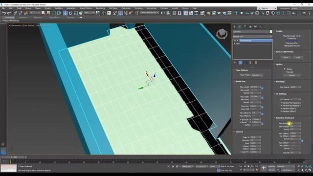 Создание полов в интерьере с помощью Floor Generator