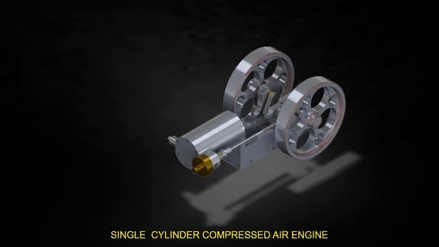 SINGLE CYLINDER COMPRESSED AIR ENGINE смотреть онлайн