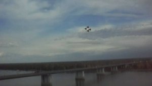 Авиашоу. "Стрижи" в Барнауле.