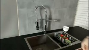 Кран - смеситель для кухни поворот на 360 градусов