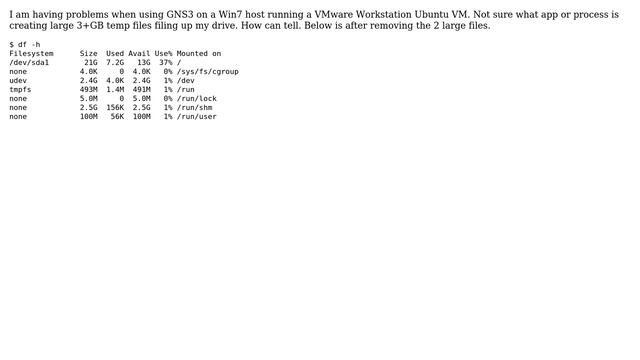 Ubuntu: How do you Identify apps or procs that create large tmp files? смотреть онлайн