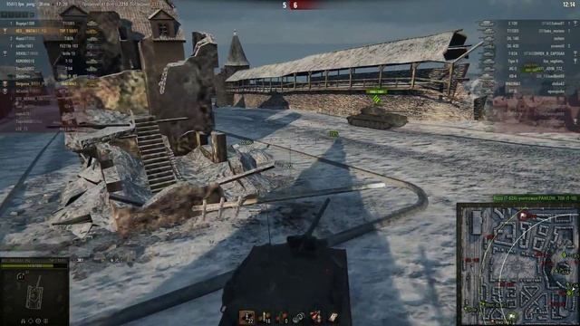 TVP T 50/51, Зимний Химмельсдорф, Стандартный бой смотреть онлайн