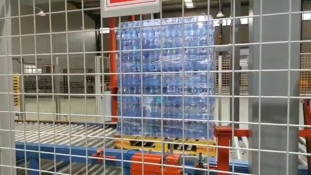 Автоматический паллетоупаковщик смотреть онлайн