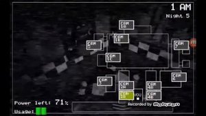 Сломаная дверь. FNAF 1