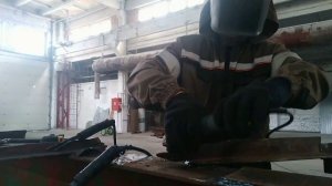 Сварка раскосин кран балки, тоннажом 5 т.