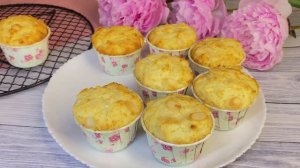 ТВОРОЖНЫЕ ВАНИЛЬНЫЕ КЕКСЫ