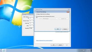 NTP Network Time Server Setup Windows 7