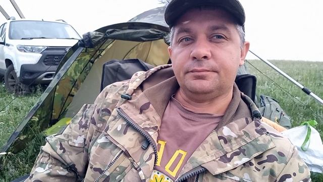 На незнакомом пруду в хорошей компании. Суточная рыбалка. Самарская область, пруд Скобелев. смотреть онлайн