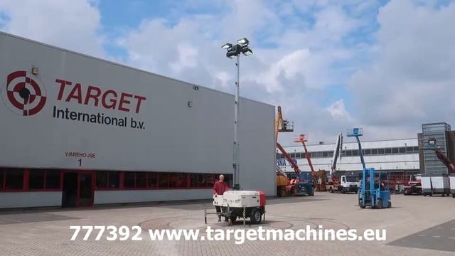 777392 OWER LIGHT VB9 ECO VB-9 LIGHTNING TOWER 4x400W WGENERATOR 4KVA 2011 3609HRS