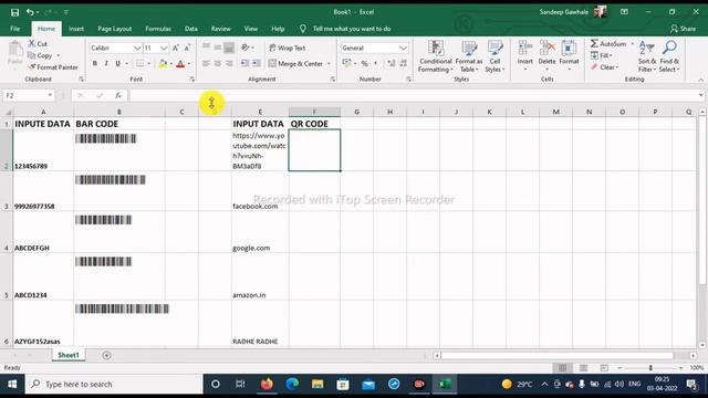 How to create BAR Code in Excel || How to create QR Code in Excel || BARCODE & QR Code in Excel || смотреть онлайн
