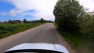 Дорога Зеленогорский - Старое - М10. Вышневолоцкий городской округ. 6 июня 2021 года