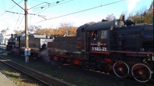 Паровоз в Павловске