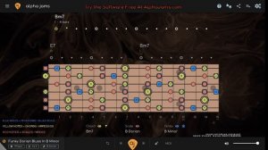 FUNKY MINOR BLUES BACKING TRACKS (almost) ALL KEYS _ Guitar Jam Tracks