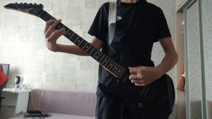 КИНО - Закрой за мной дверь, соло партия (cover)