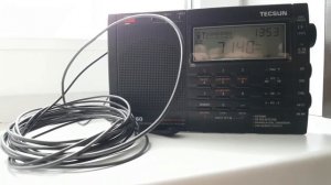 Tecsun PL-660. Приём радиолюбительских станций 7140 LSB