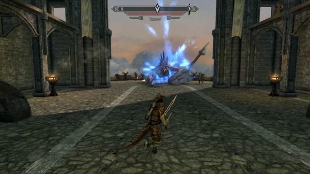 Skyrim - Скайрим = Поймать дракона / Одавинга смотреть онлайн