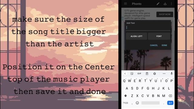 HOW TO MAKE MUSIC PLAYER EDIT || IOS & ANDRIOD || JORYL смотреть онлайн