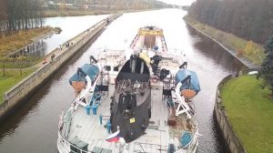 Шлюз на канале имени Москвы в Икше. Часть 3