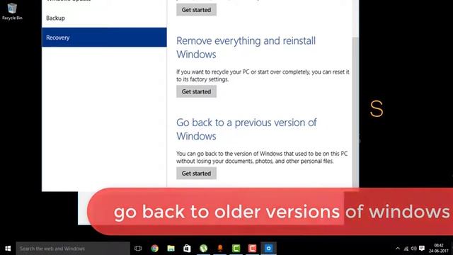 How to roll back to previous version of windows 10 from the creators update смотреть онлайн