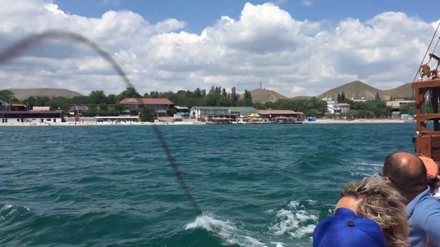 Коктебель 2018 - прогулка на корабле смотреть онлайн