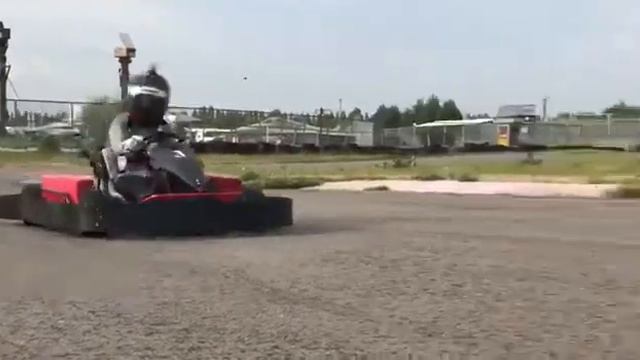 Картинг. Тренировка на картодроме Технический музей Ваза.  Live
