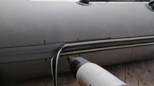 Швы на лодке Флинк 320