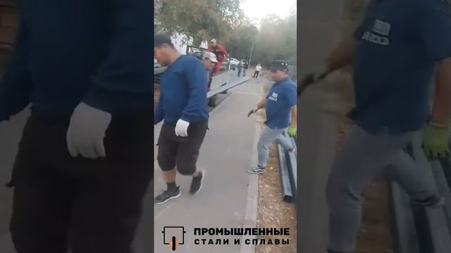 Профильные трубы с нарезкой