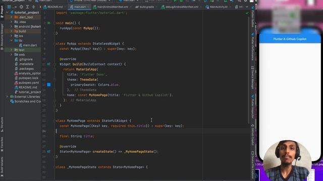 Flutter with AI Pair Programmer (Github Copilot) | Flutter/Dart | Urdu/Hindi