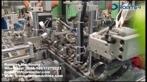 Автоматическая машина для сборки хомутов с червячной передачей