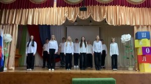 "Матушка-земля"-в исполнении учеников школы