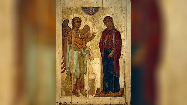 Благовещение Устюжское | Работа неизвестного мастера смотреть онлайн