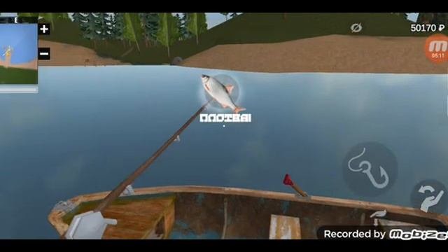 Играю в игру Симулятор русской деревни!Рыбалка