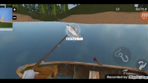 Играю в игру Симулятор русской деревни!Рыбалка