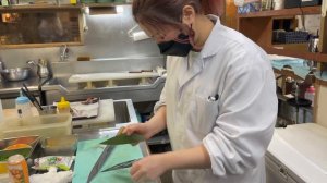 Young 23yr old Japanese girl dreams to become Sushi Master