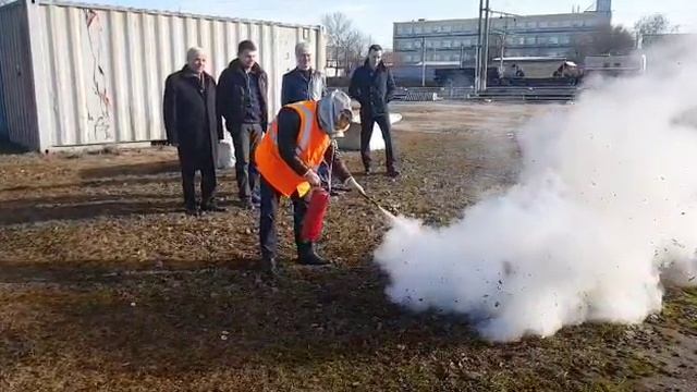 Противопожарные учения на станции Москва Рижская. смотреть онлайн
