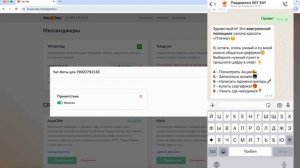Настройка чат-бота SaySay на WhatsApp