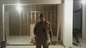 Идеальный способ крепления к плитке металлокаркаса для гипсокартона