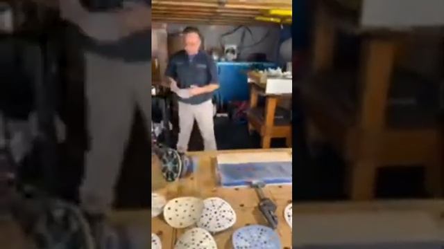 Festool RO150 Martin from festool demonstrating the RO150 Orbital sander