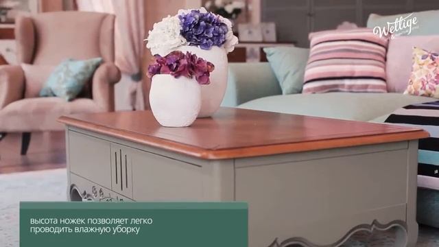 Гостиная из коллекции мебели Шенонсо в стиле Прованс в Севастополе смотреть онлайн