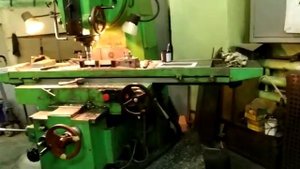 Lot5328 Фрезерный ВМ127 демонстрация в работе