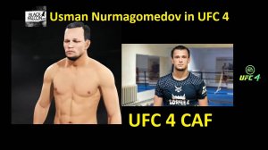 Как создать Усмана Нурмагомедова в UFC 4 (Старое видео)