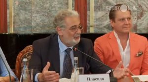 Пресс-конференция. Пласидо Доминго о причинах приезда в Казань